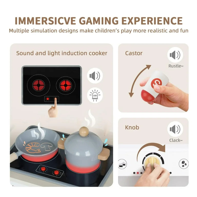 Wooden kitchen Play set