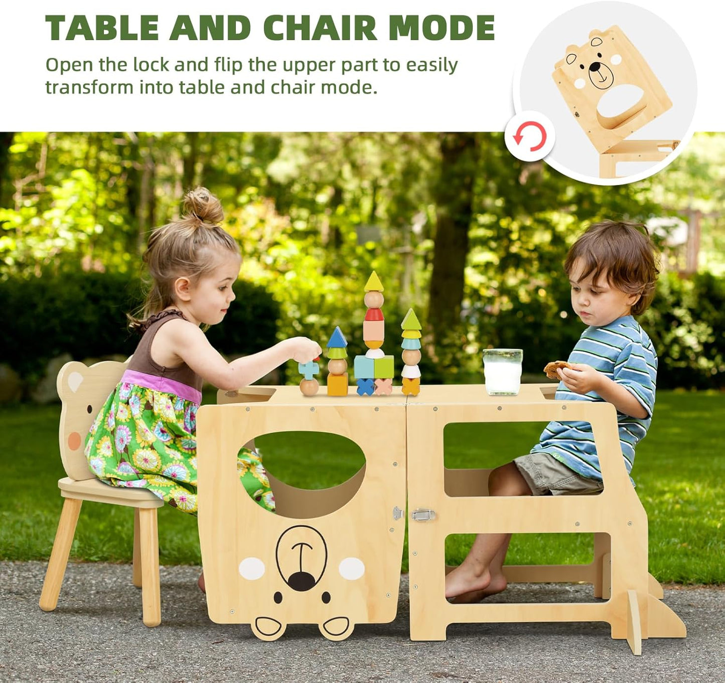 Learning tower 3 in 1