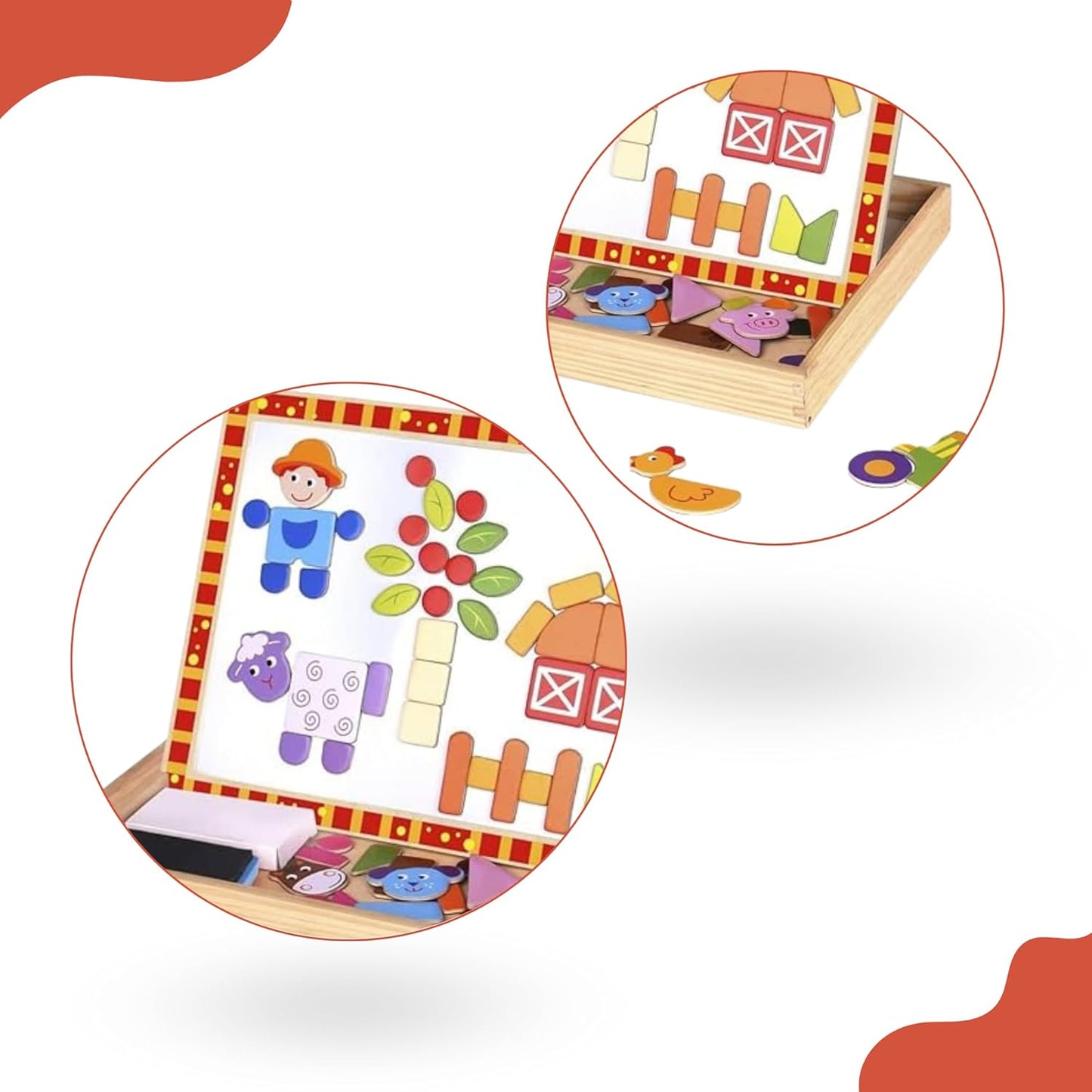 Magnetic Puzzle - Farm