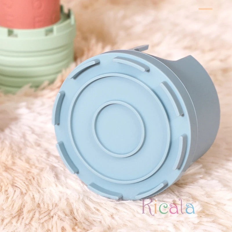 Castle Silicone stacking toy