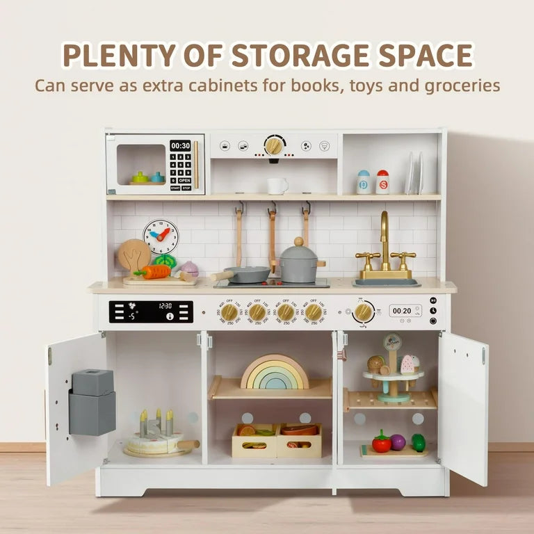 Wooden kitchen Play set
