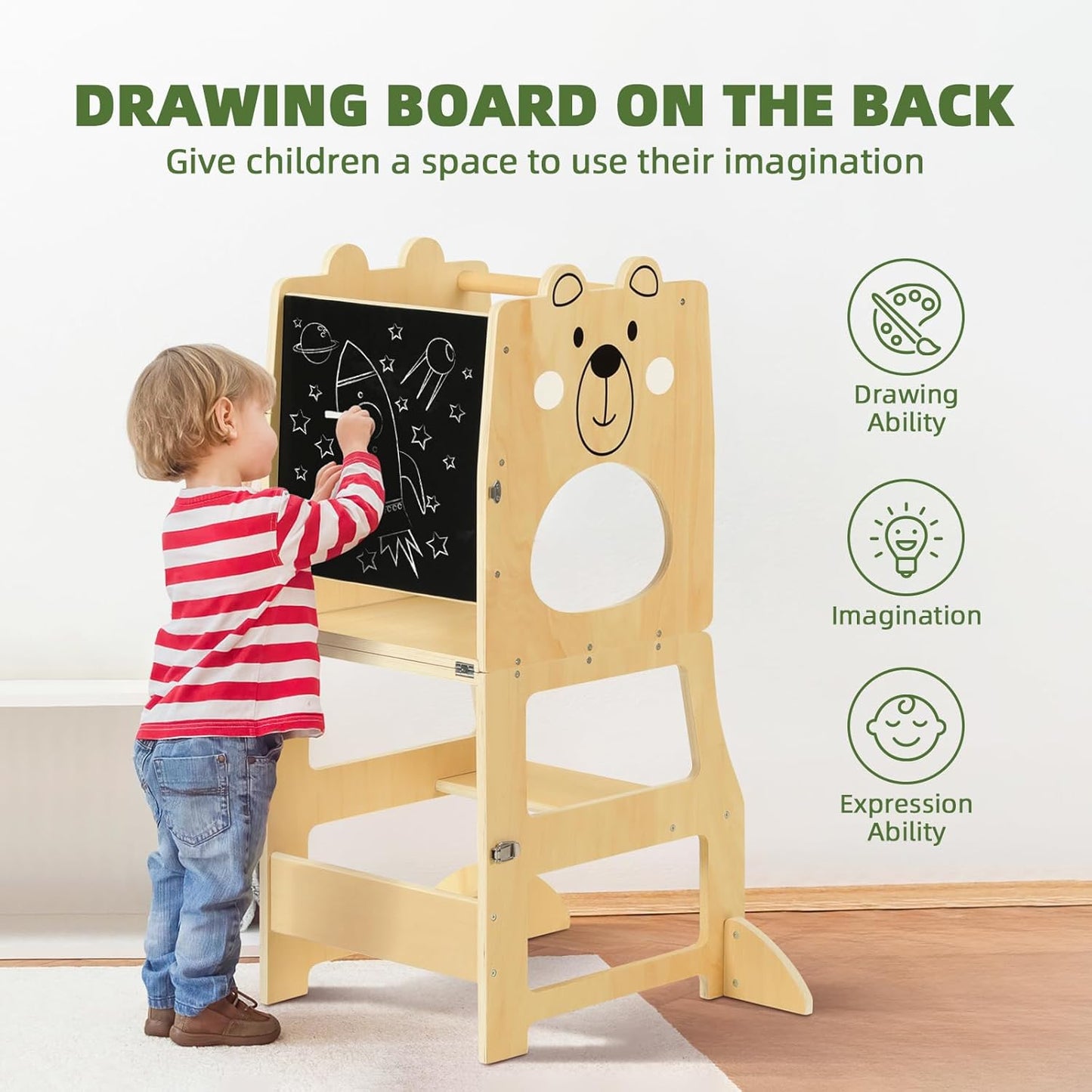 Learning tower 3 in 1