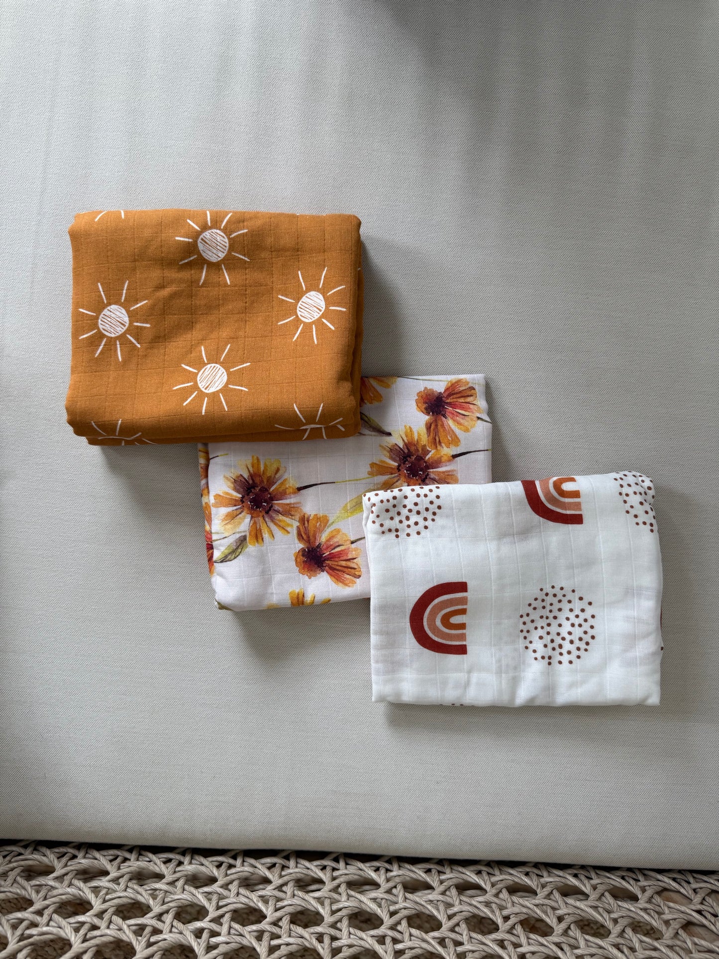 Minimalist Organic Bamboo Swaddles