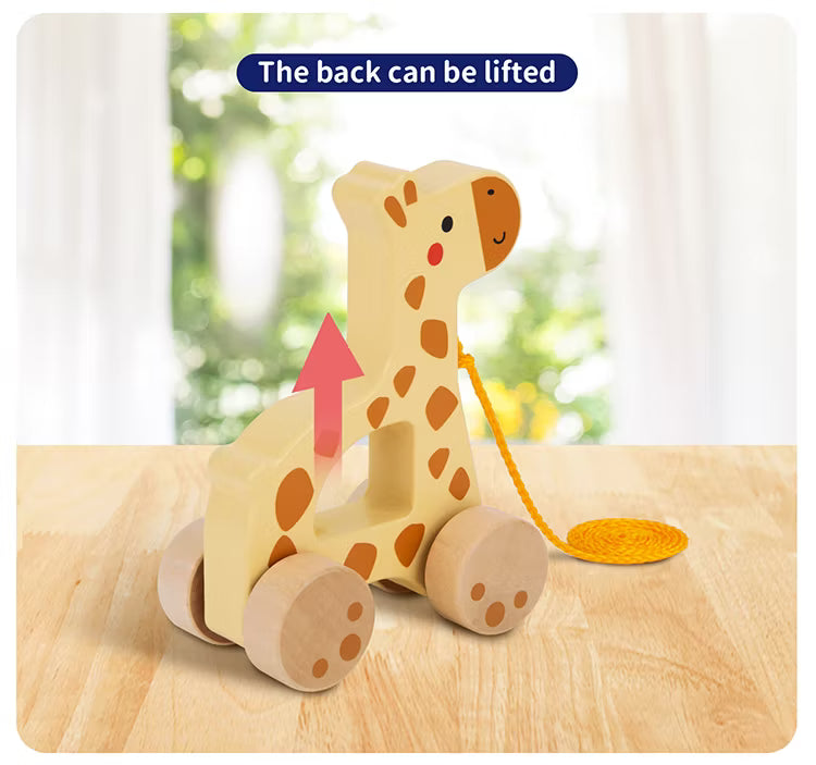 Pull Along Giraffe