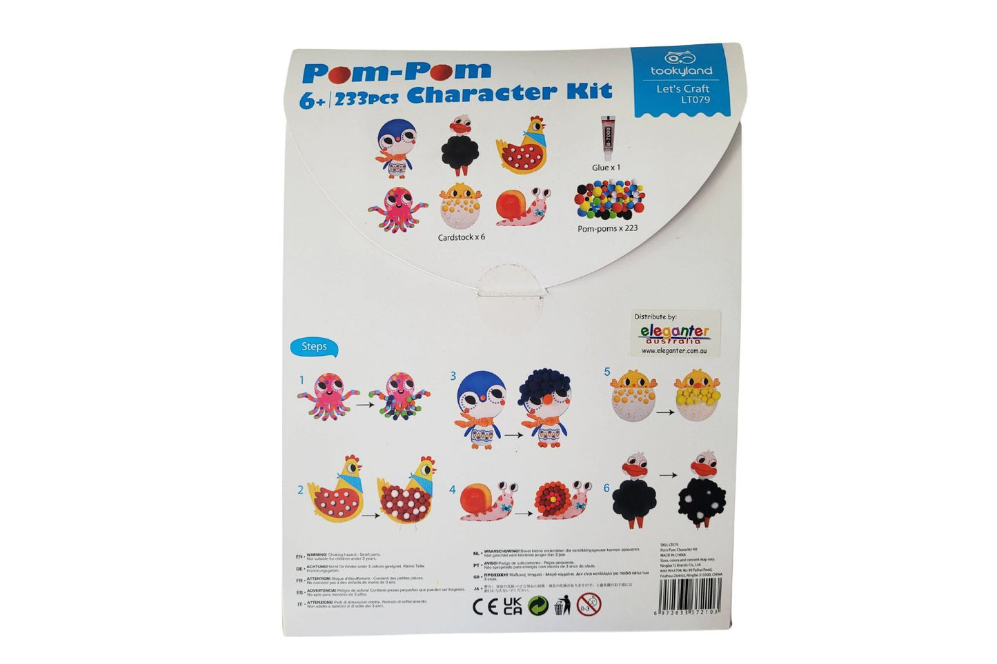 Pom-Pom Character Craft Kit