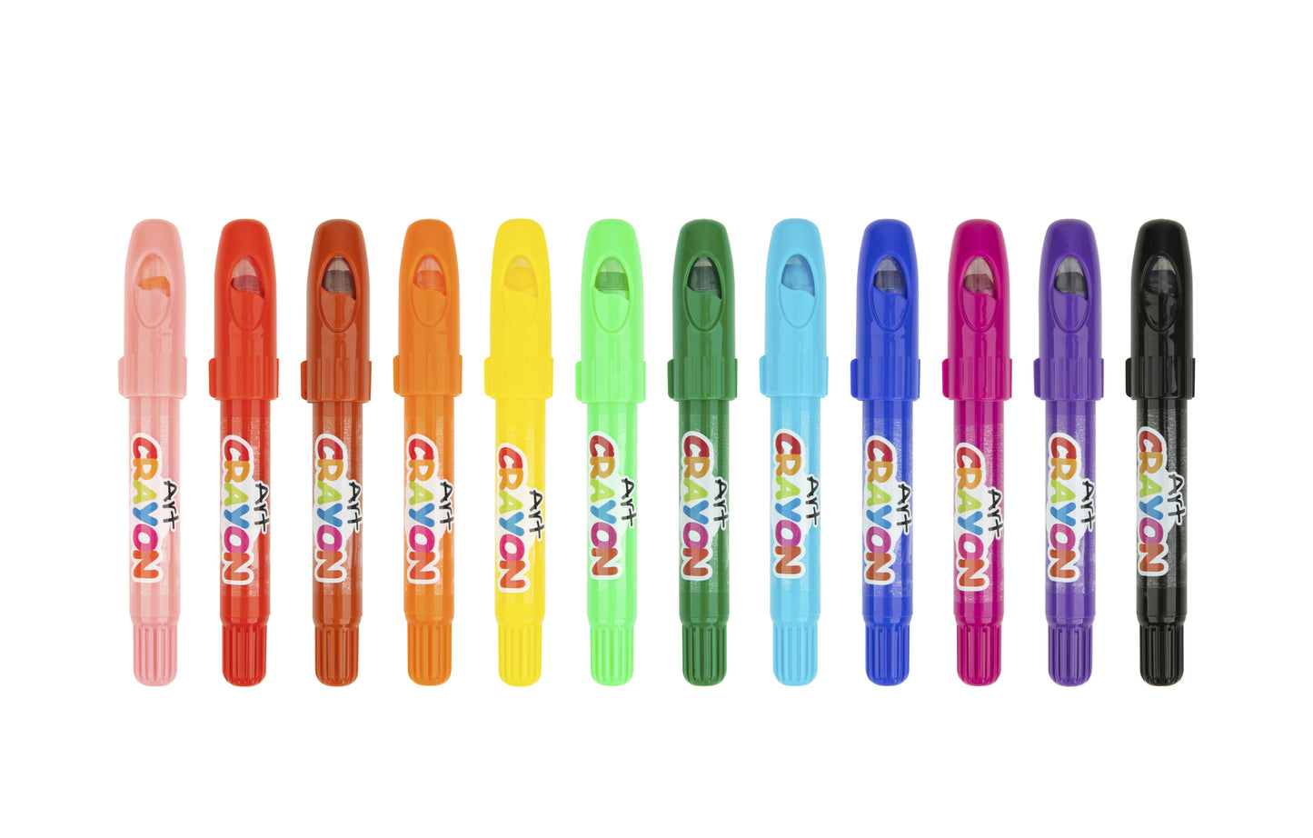Silky Crayon Art - 12 Colors