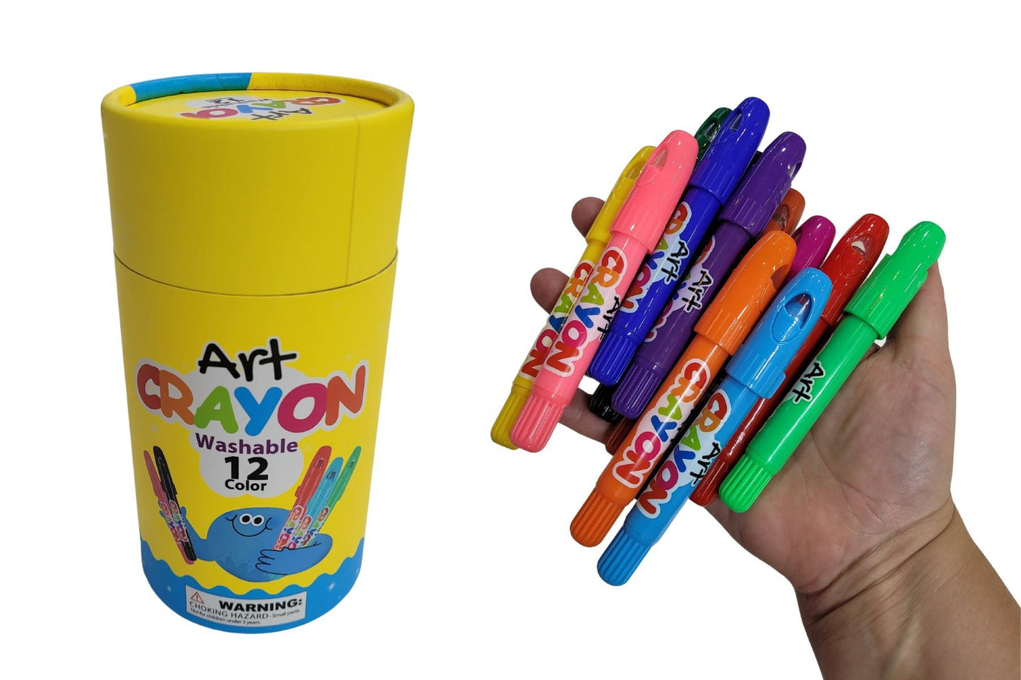 Silky Crayon Art - 12 Colors