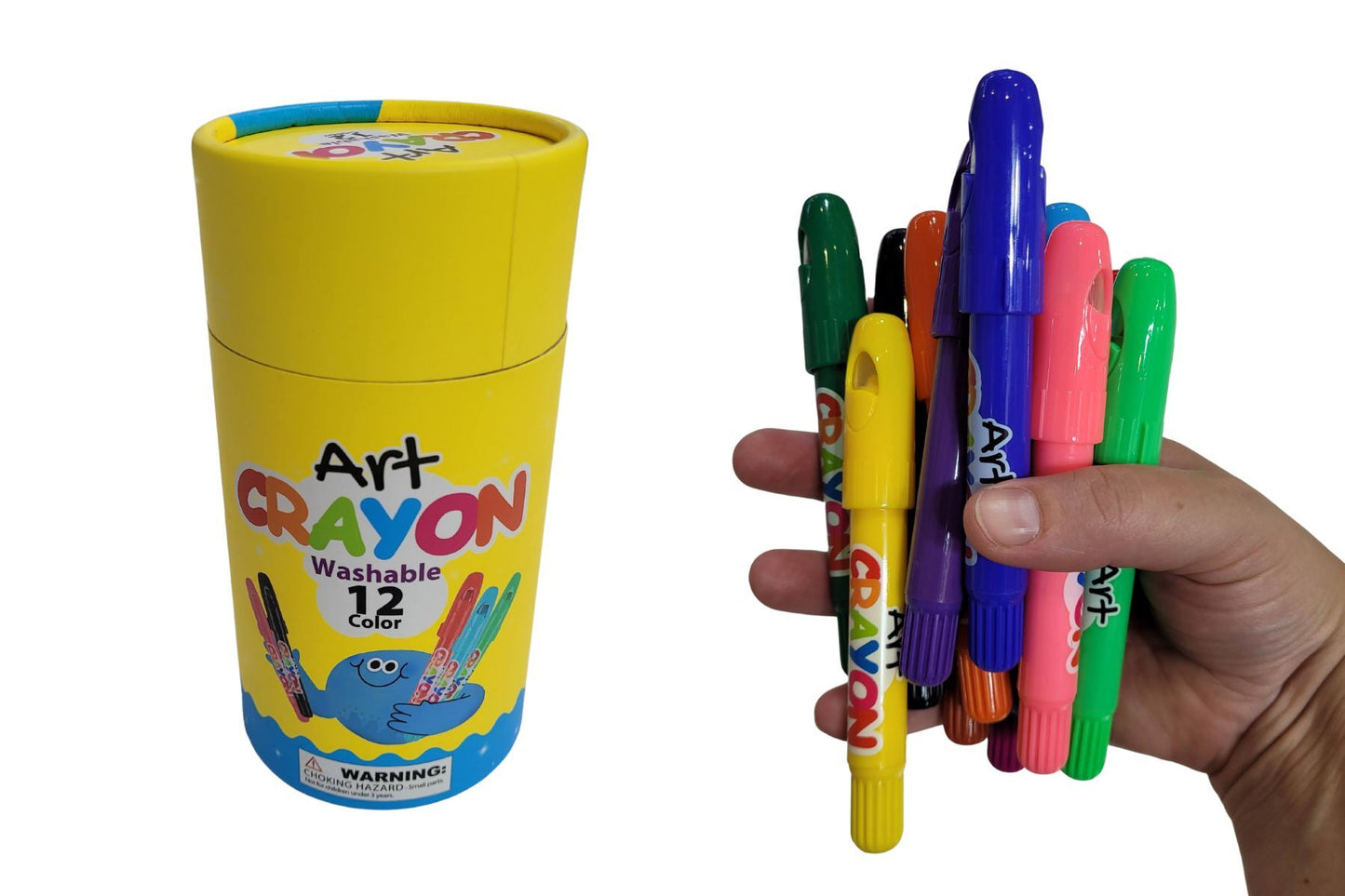 Silky Crayon Art - 12 Colors