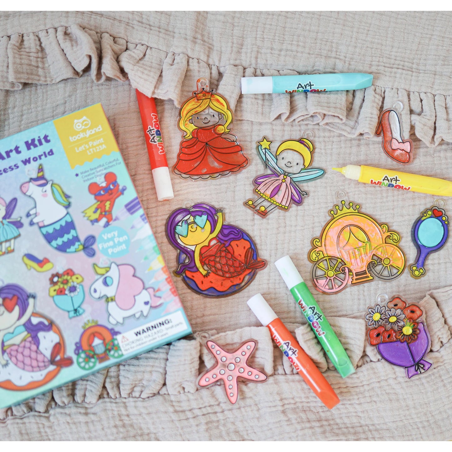 Art Window Cling Art - Princesses