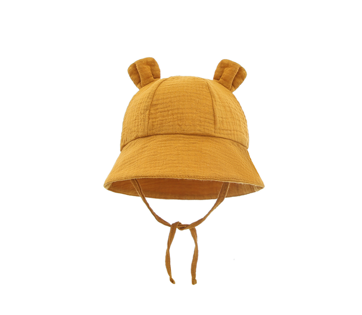 Muslin baby hat