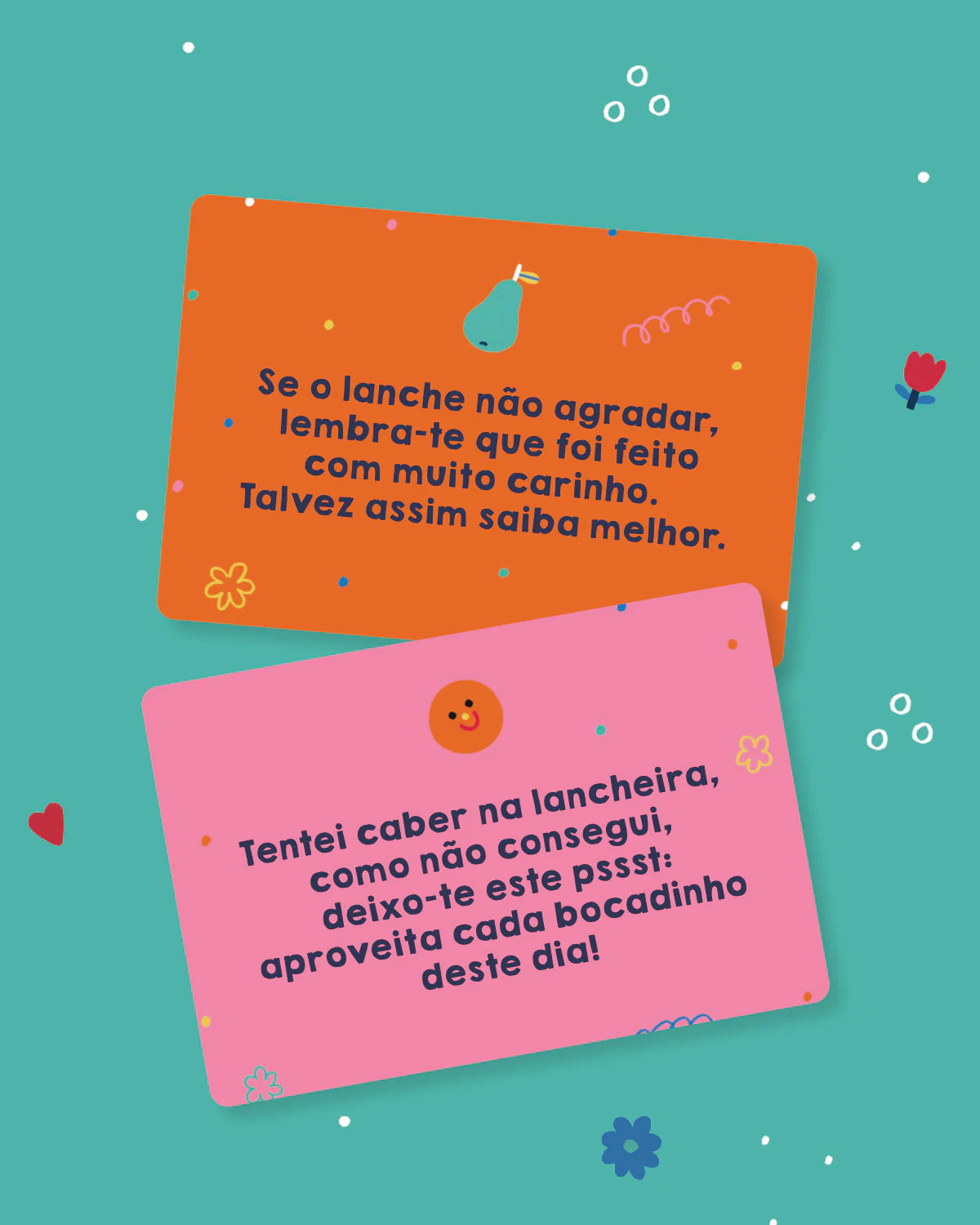 Mensagens para a Lancheira!