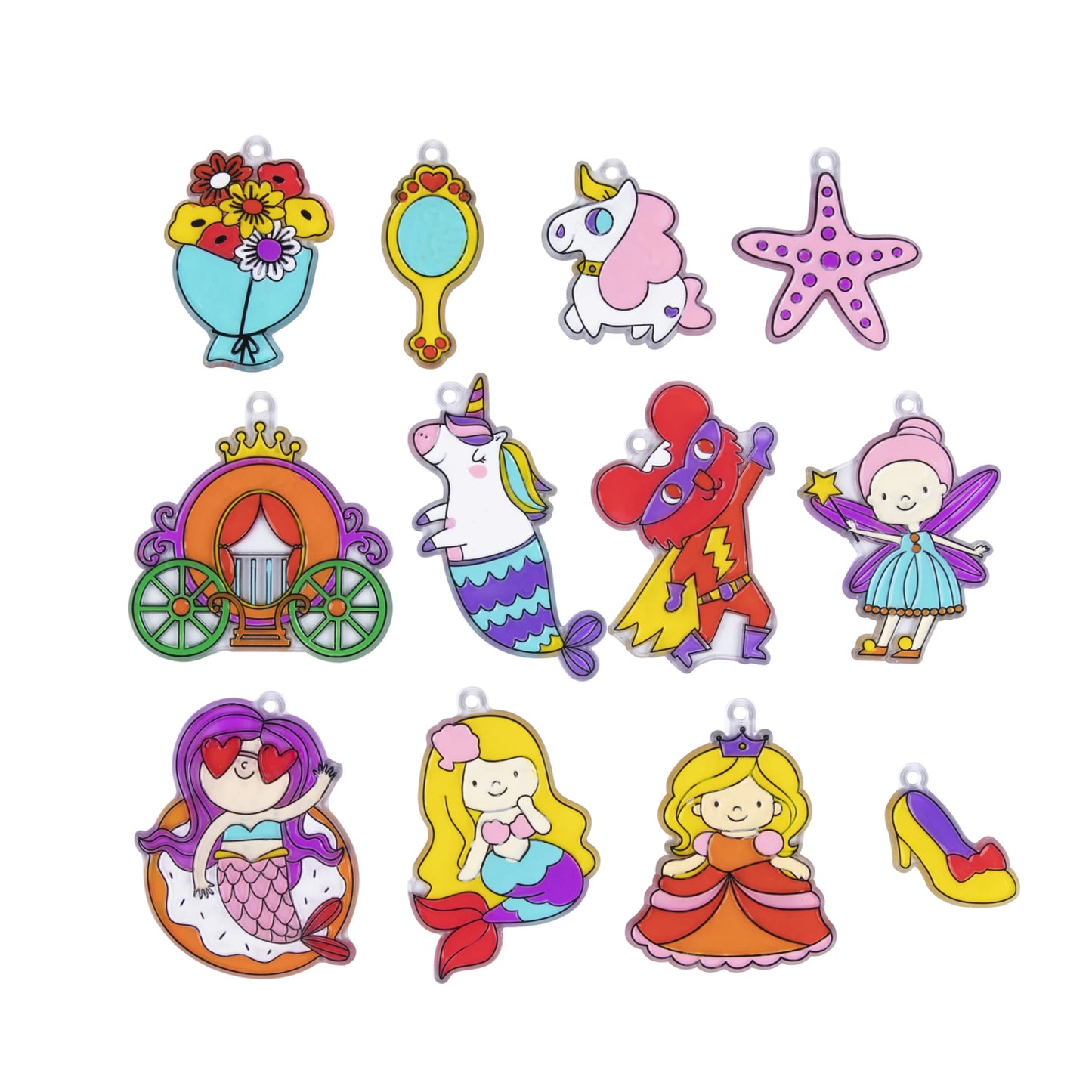 Art Window Cling Art - Princesses
