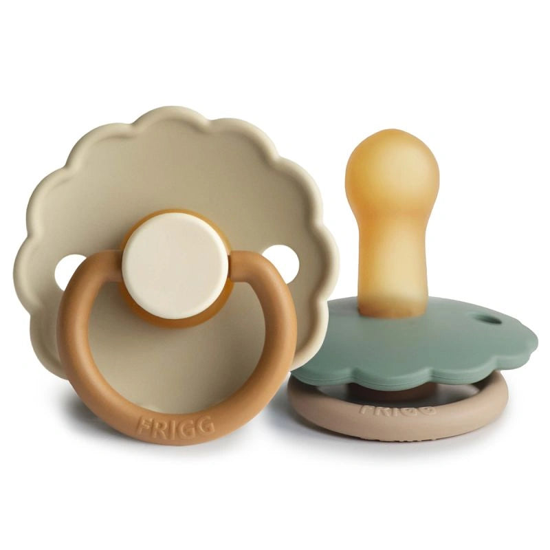 CHUPETAS BORRACHA NATURAL - DAISY DESERT/WILLOW TAMANHO 1 (0-6 MESES)