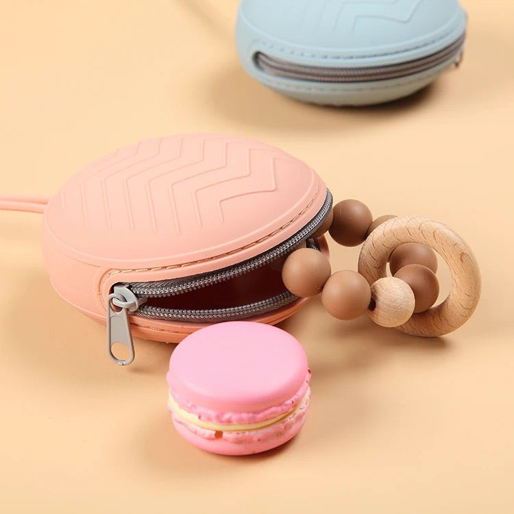 Dummy Holder / Pacifier Carrying Case with Tail