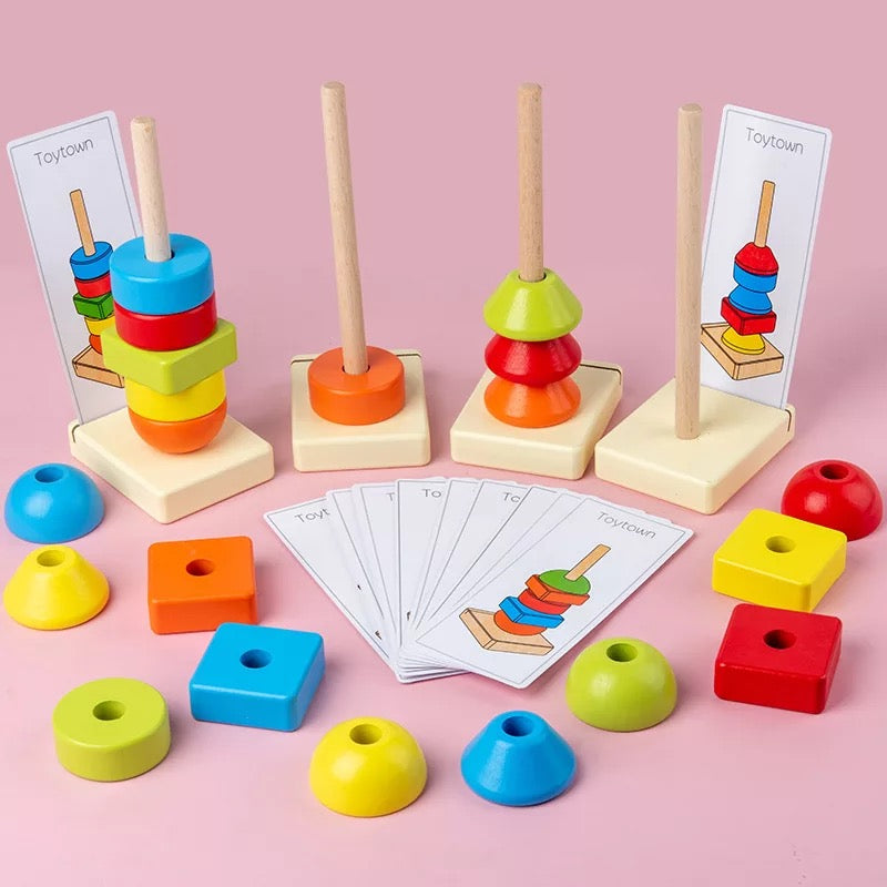 Sequence stacker - Variety building blocks