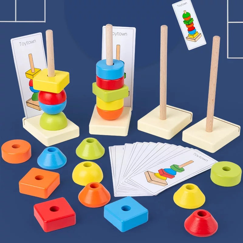 Sequence stacker - Variety building blocks