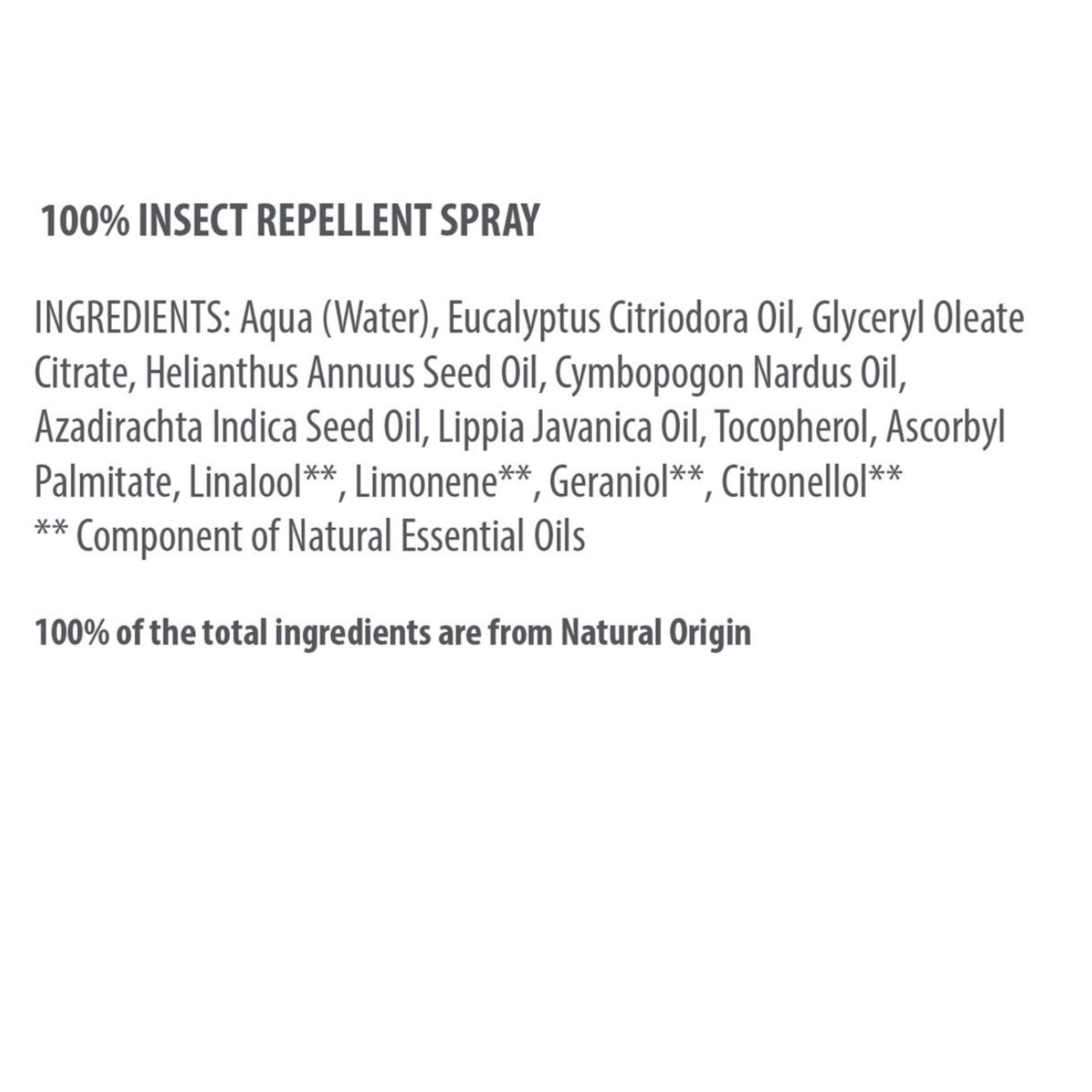 Pure Beginnings - Insect Repellent Spray 100ml