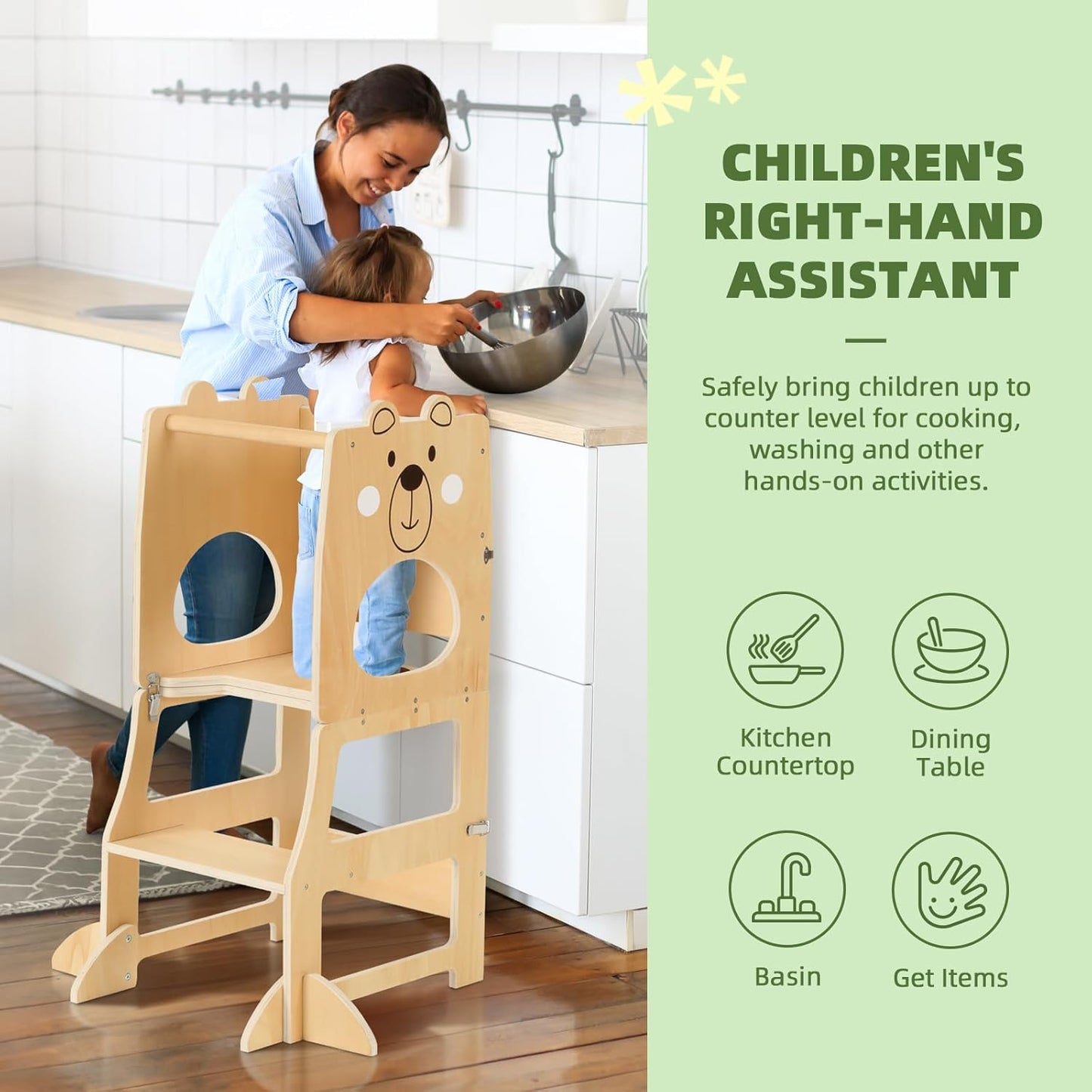 Learning tower 3 in 1