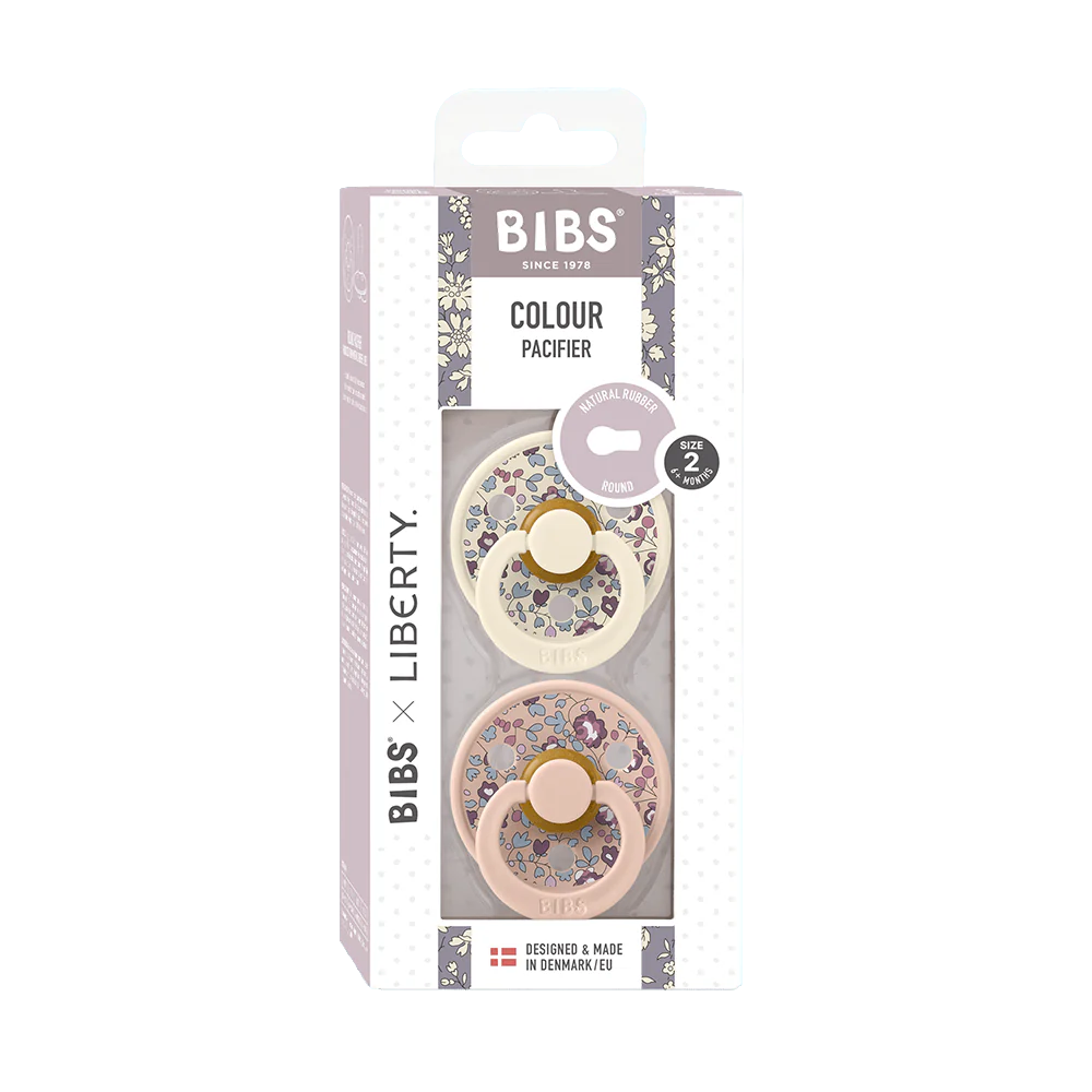 BIBS COLOUR LIBERTY ELOISE BLUSH