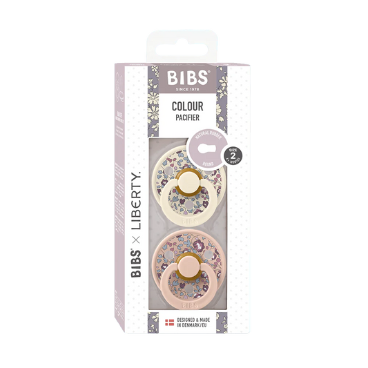 BIBS COLOUR LIBERTY ELOISE BLUSH