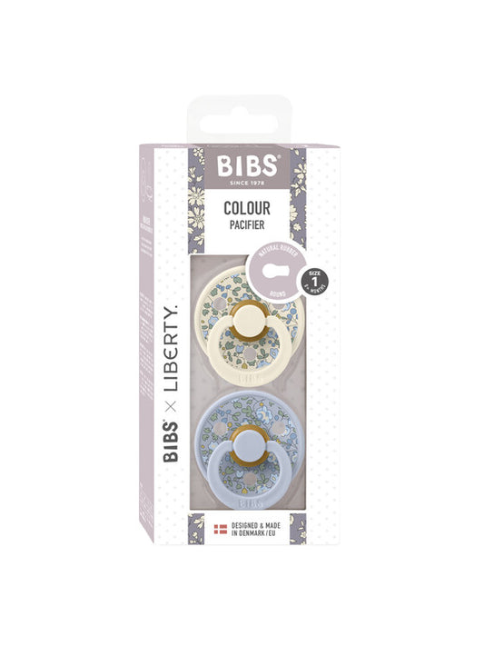 BIBS COLOUR LIBERTY ELOISE DUSTY BLUE