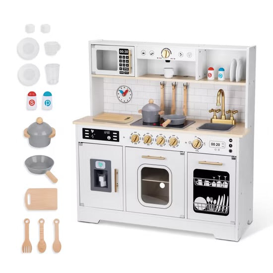 Wooden kitchen Play set