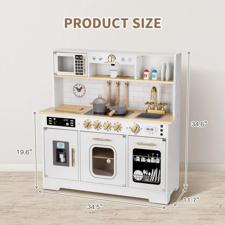 Wooden kitchen Play set