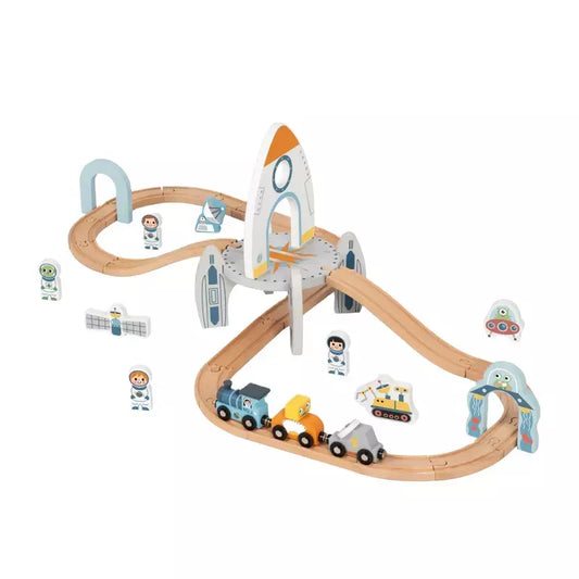 Space station train set