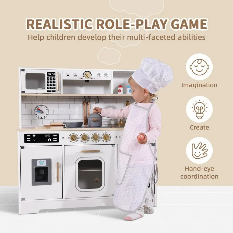 Wooden kitchen Play set