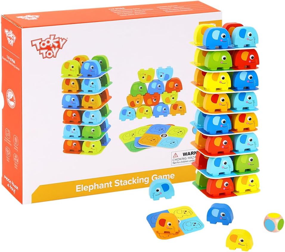 Elephant Stacking Game Set