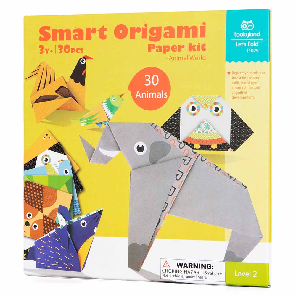 Smart Origami Paper Kit- Animal World 30Pcs Regular price