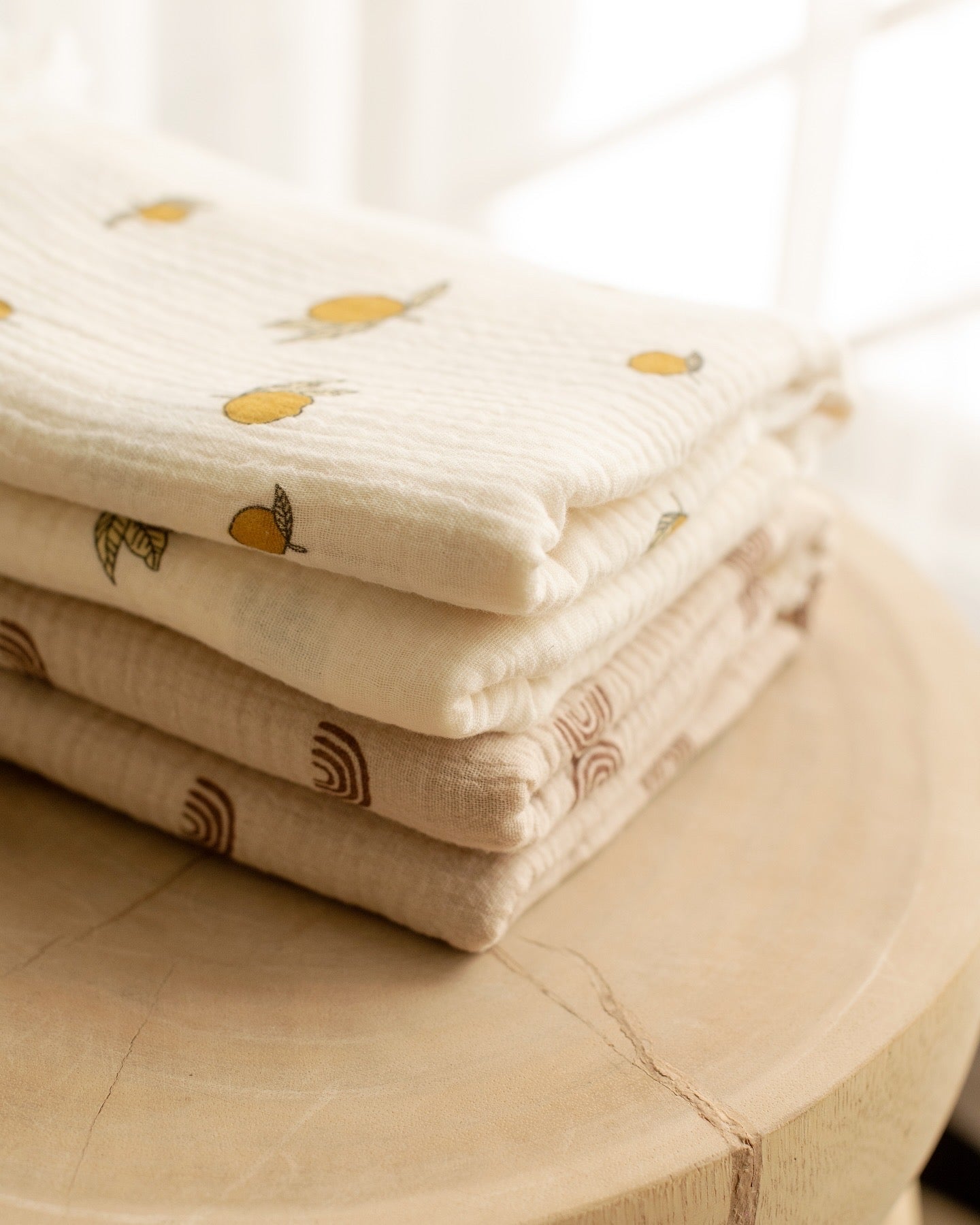 Fringed swaddles