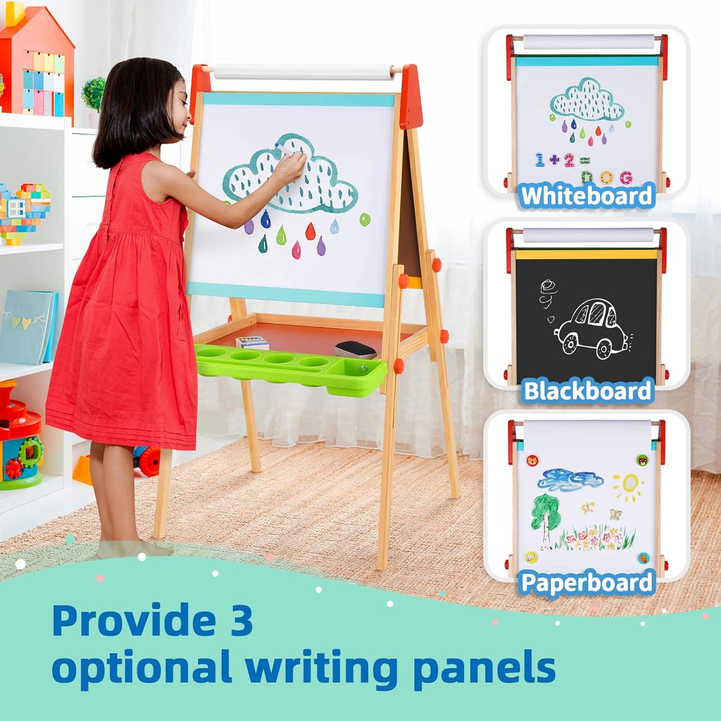 Deluxe Standing Art Easel