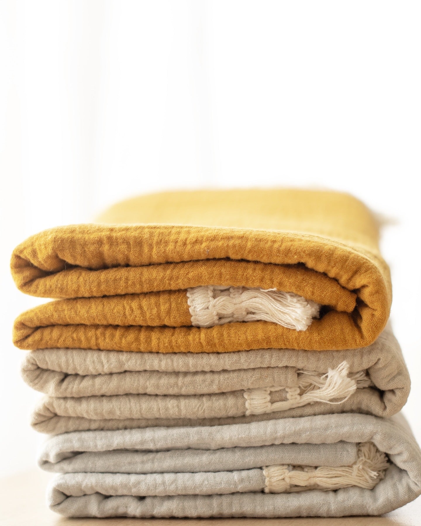 Fringed swaddles