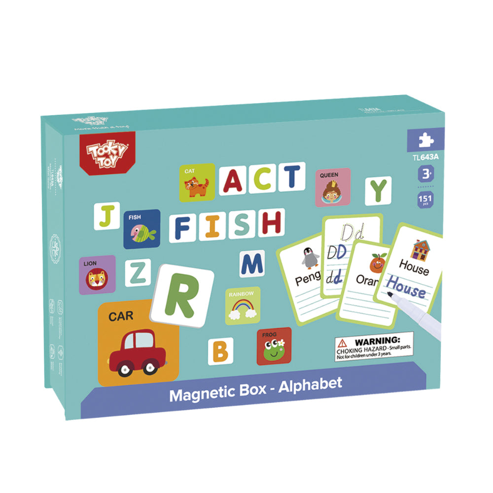 Magnetic Alphabet box
