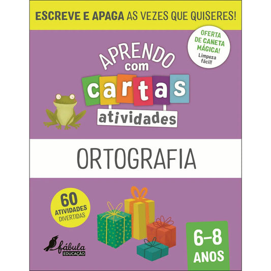 Aprendo Com Cartas: Atividades Ortografia 6-8 Anos