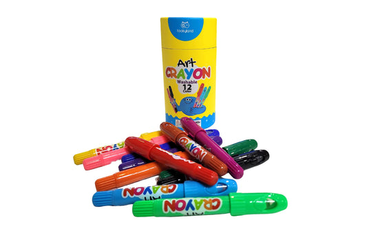 Silky Crayon Art - 12 Colors