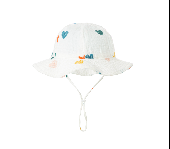 Muslin baby hat