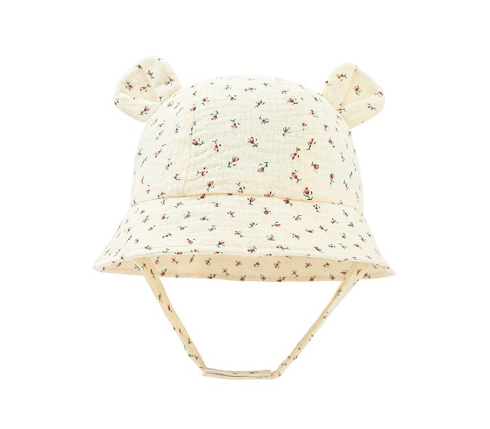 Muslin baby hat