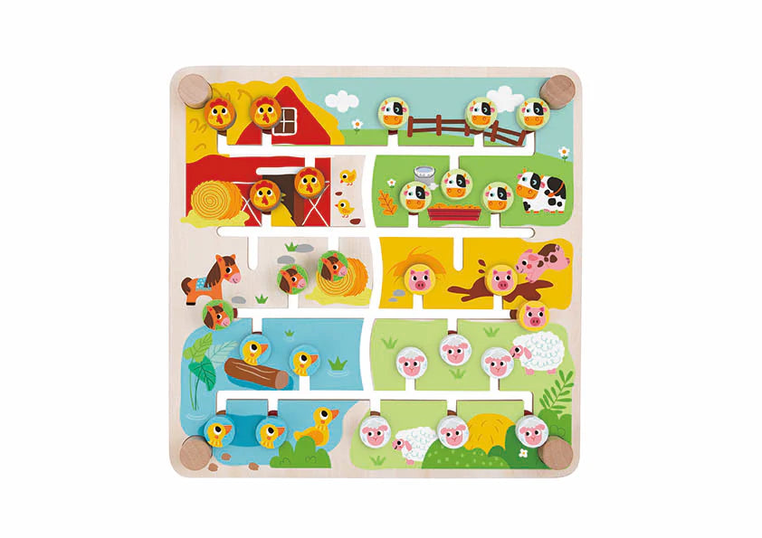 Alphabet and Farm Maze