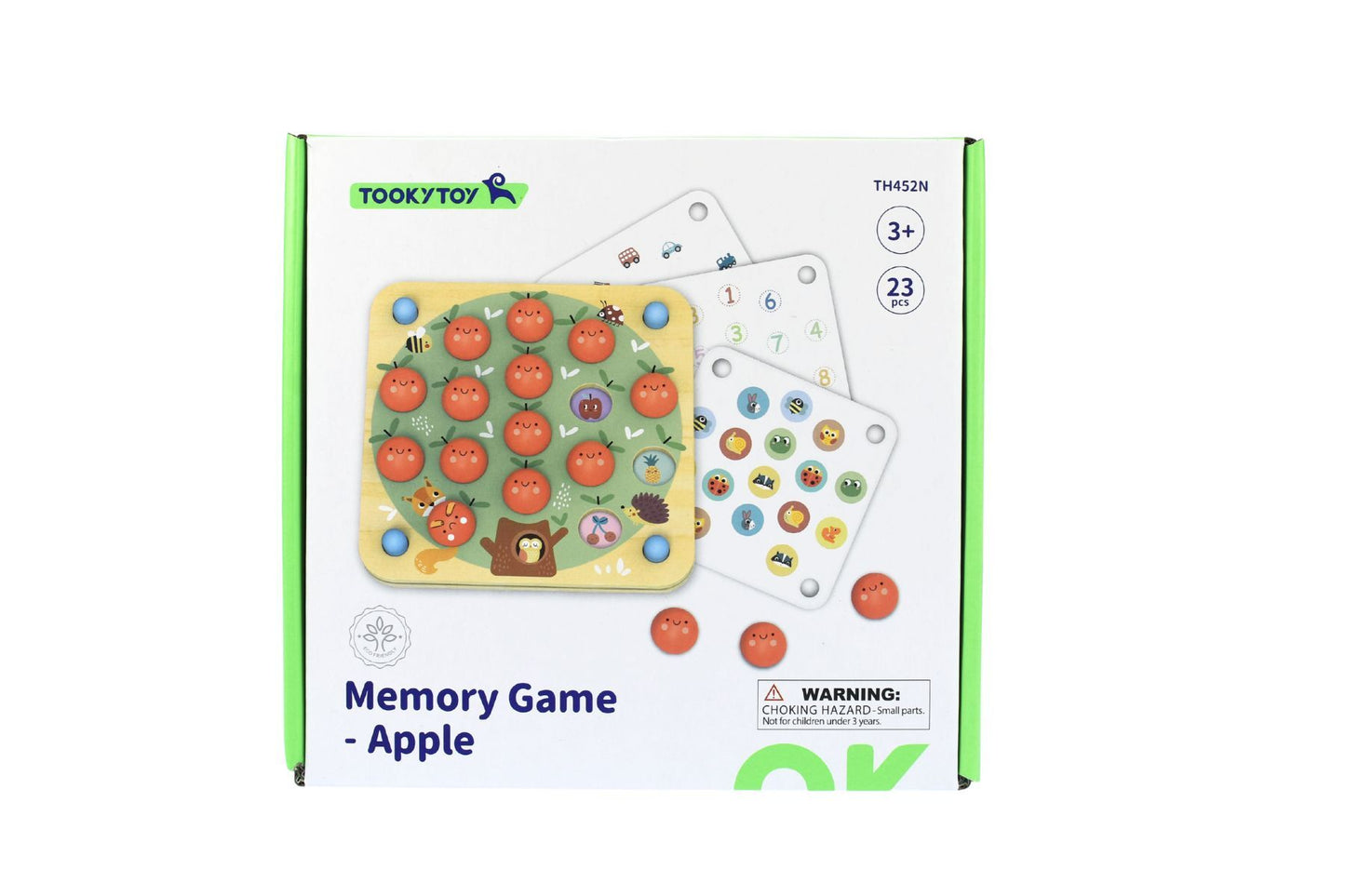 My Forest Friends Apple Memory Game