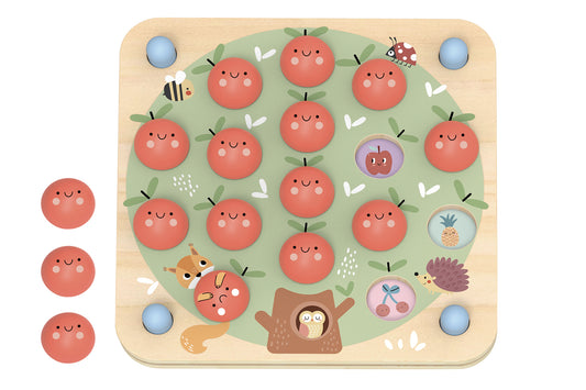 My Forest Friends Apple Memory Game