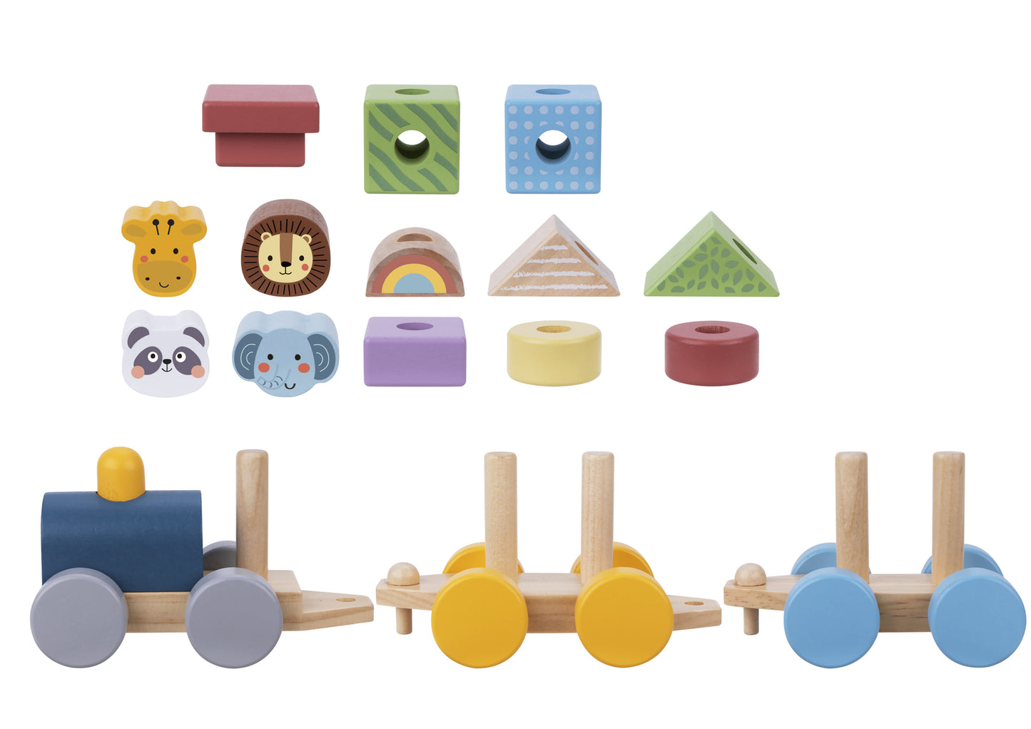 My forest friends stacking animal train [New]