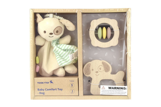 Baby Comforter Rattle Gift Set
