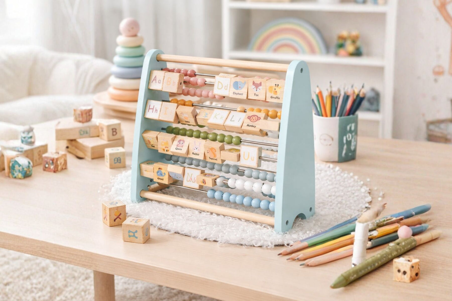 Double sided abacus