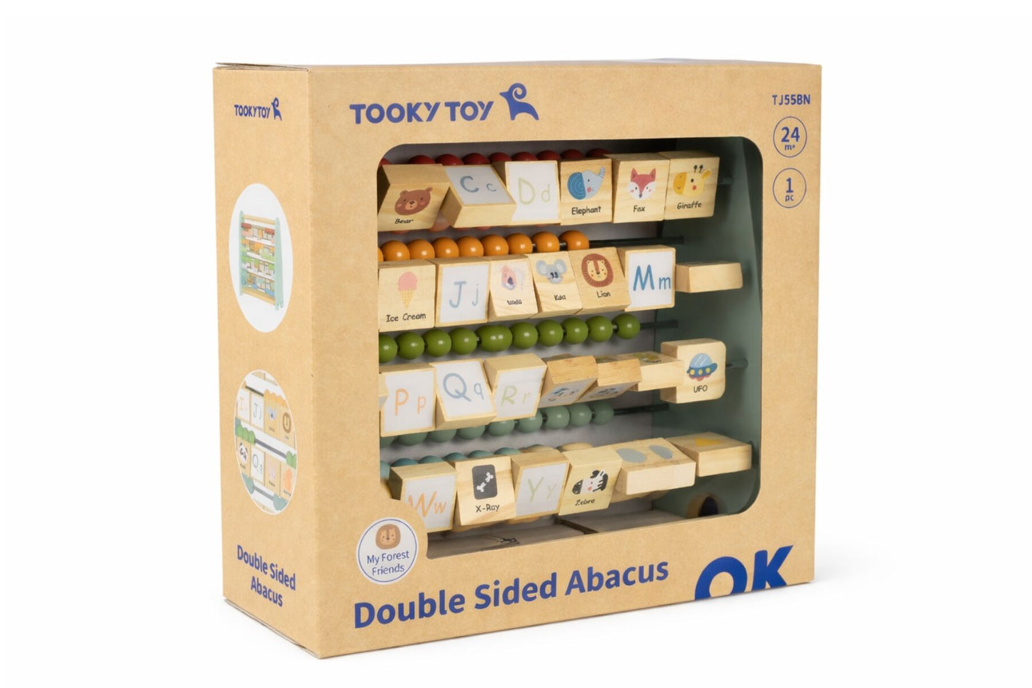 Double sided abacus