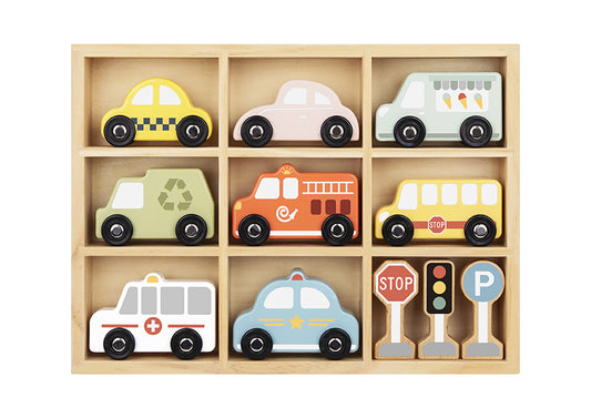 Transportation and Street sign set