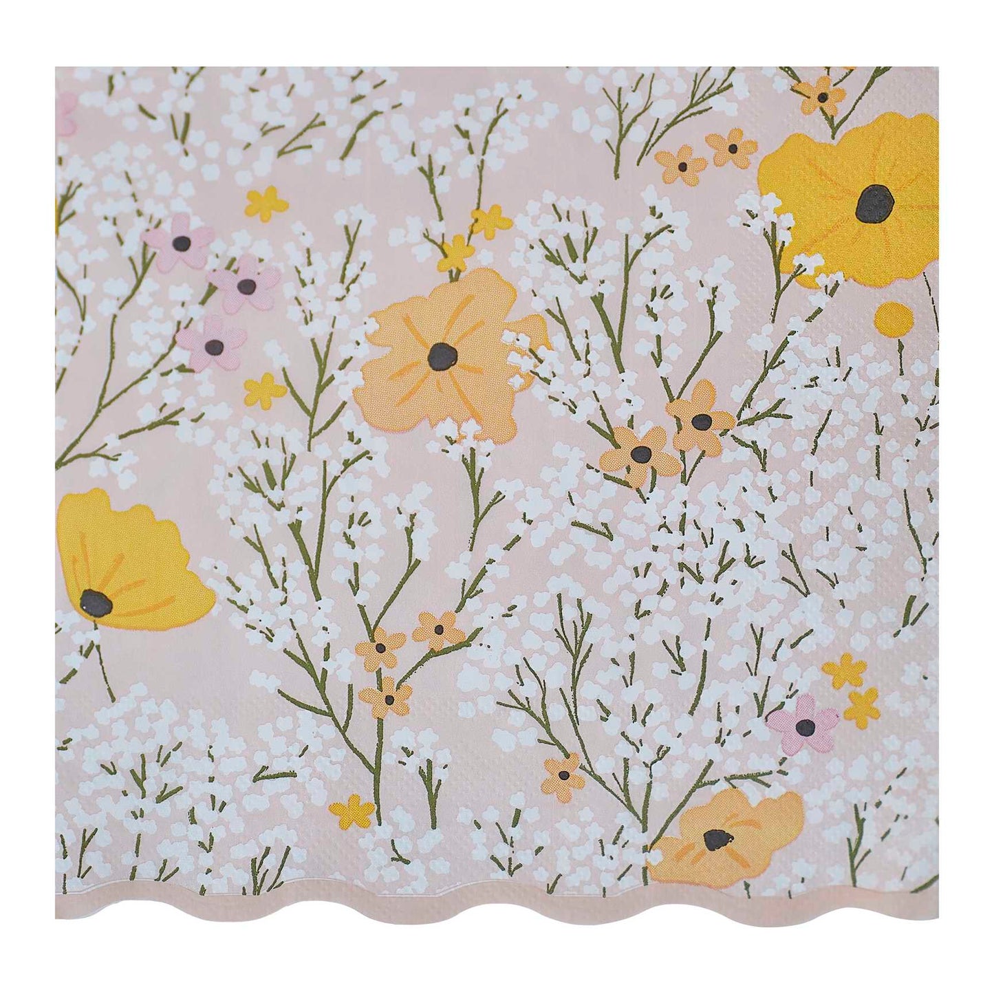 Pink Floral Napkins