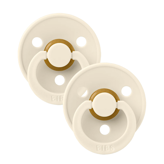 BIBS COLOUR 0-6 M IVORY/IVORY