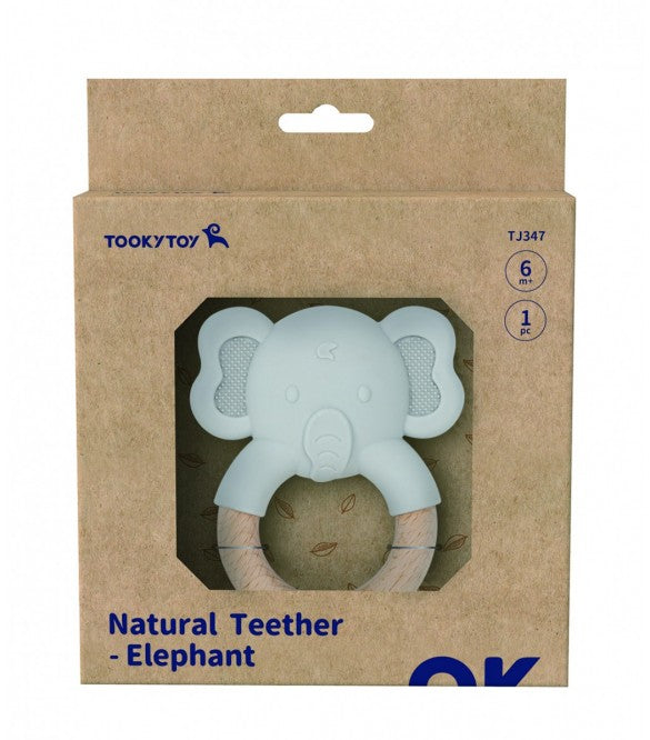 Natural Teether - Elephant